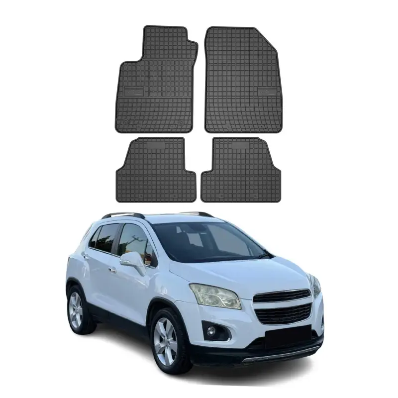 OMAC Gummi Fußmatten für Chevrolet Trax/Buick Encore 13-2022 Automatten Schwarz Super-Preis
