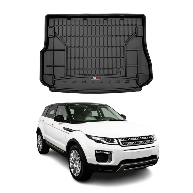 Geprüft OMAC Gummi Kofferraumwanne für Range Rover Evoque 2011-2019 TPE Laderaumwanne