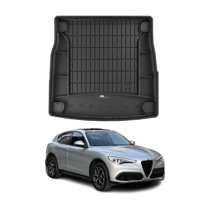 Sale OMAC Gummi Kofferraumwanne für Alfa Romeo Stelvio 2016-2026 TPE Laderaumwanne