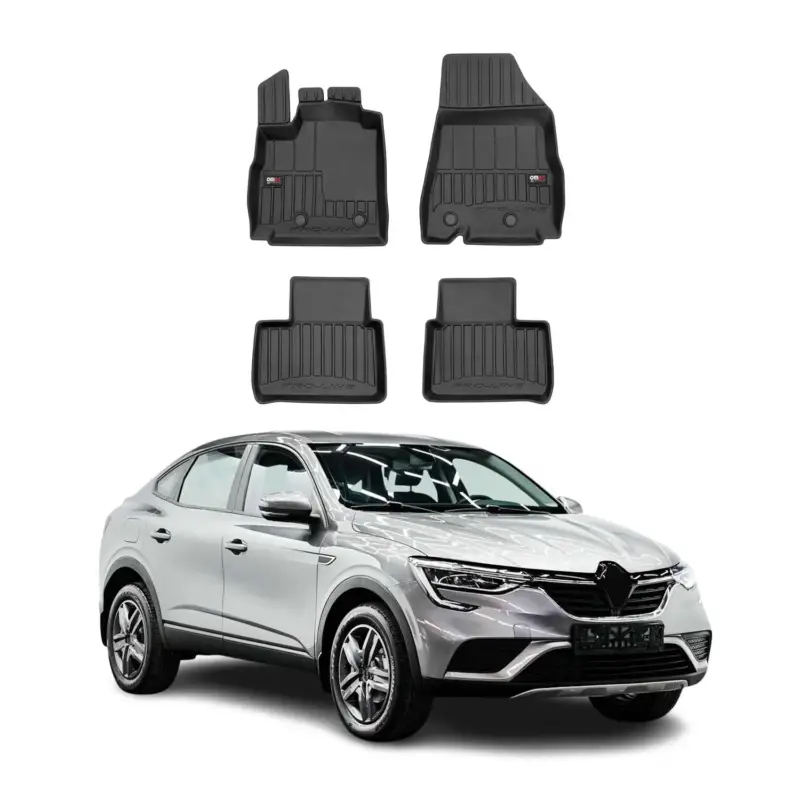 Expressversand OMAC Gummi Fußmatten für Renault Arkana 2019-2026 Premium TPE Automatten 4tlg