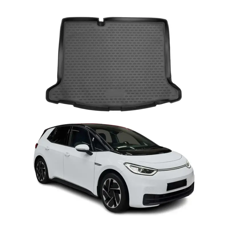 Kofferraummatte Kofferraumwanne für VW ID.3 2019-2024 Gummi TPE Schwarz Kracherpreis