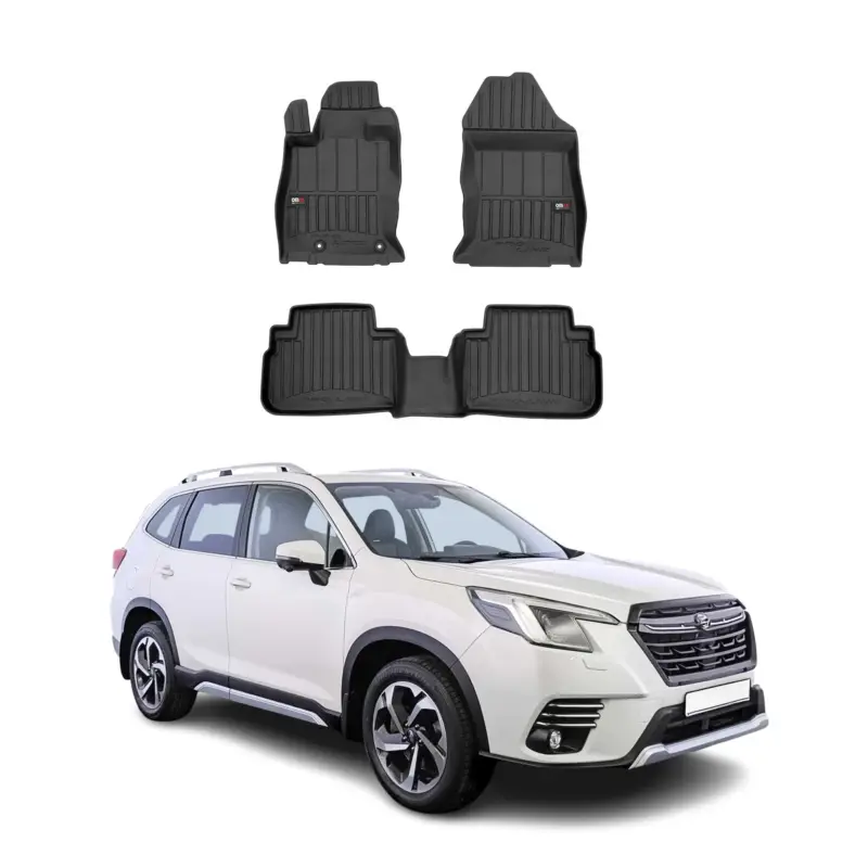 OMAC Gummi Fußmatten für Subaru Forester V 2018-2025 Premium TPE Automatten 3tlg Heißes Angebot
