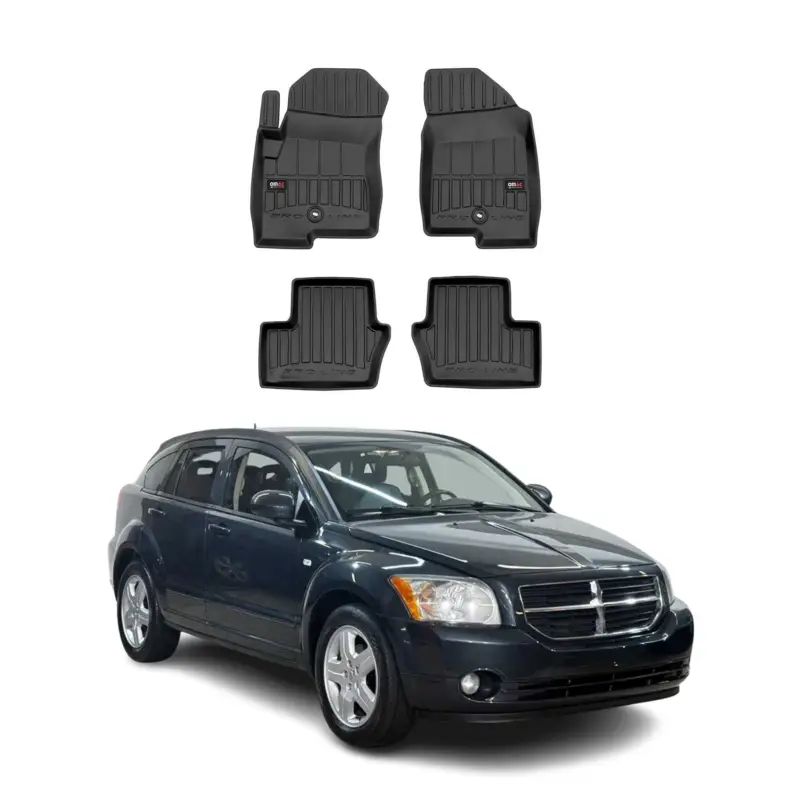 OMAC Gummi Fußmatten für Dodge Caliber 2006-2012 Premium TPE Automatten 4tlg Begrenztes Angebot