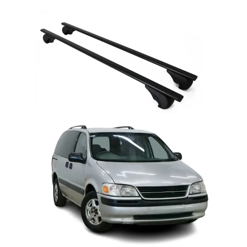 Wochenendangebot Dachträger Grundtäger für Opel Sintra 1996-1999 75kg Metall Schwarz 2 tlg
