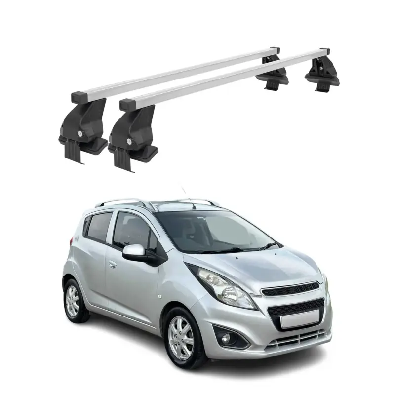 Beliebt Menabo Dachträger Grundtäger für Chevrolet Spark M400 2015-2022 50kg Silber 2x