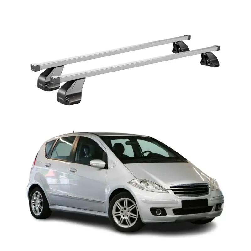 Menabo Dachträger für Mercedes A Klasse W169 2004-2012 75kg Stahl Silber 2x Jetzt Kaufen