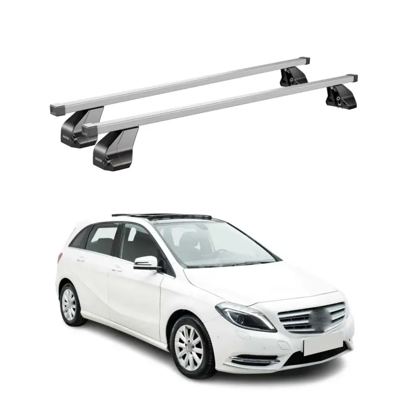 Menabo Dachträger für Mercedes B Klasse W246 2011-2018 75kg Stahl Silber 2x Jetzt Bestellen