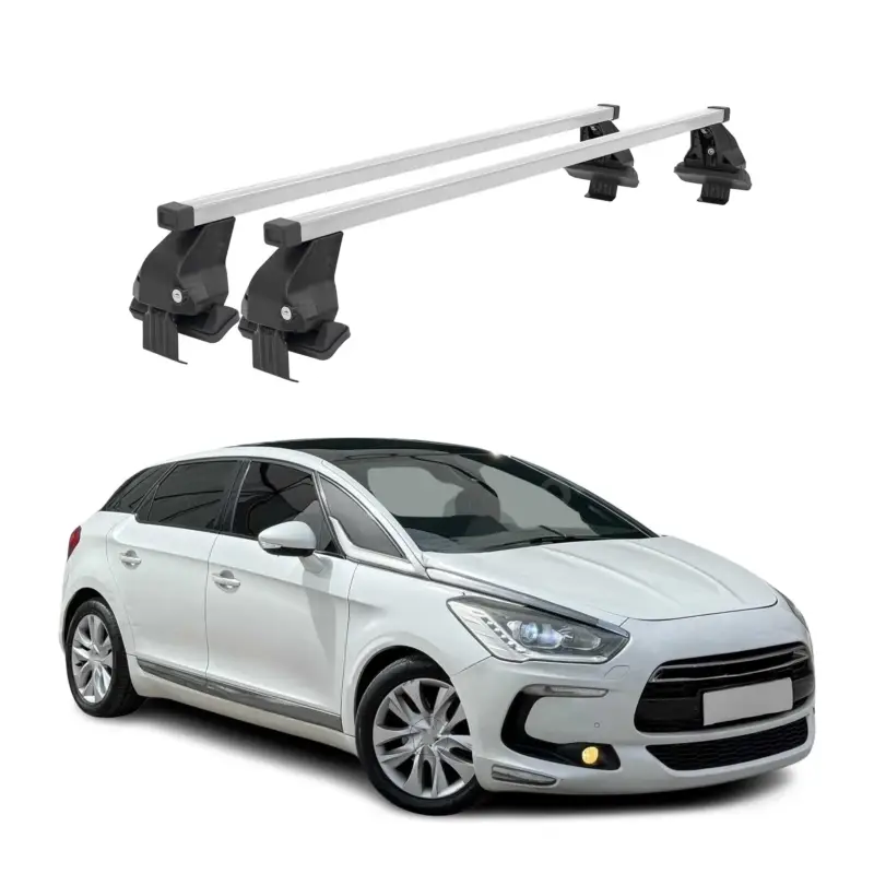 Angebot Menabo Dachträger Grundtäger für DS5 2015-2018 FL 50kg Stahl Silber 2 tlg