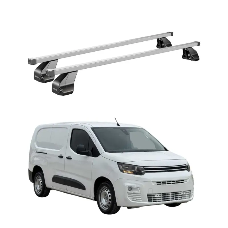 Menabo Dachträger Grundtäger für Citroen Berlingo 2018-2026 75kg Stahl Silber 2x Jetzt Kaufen