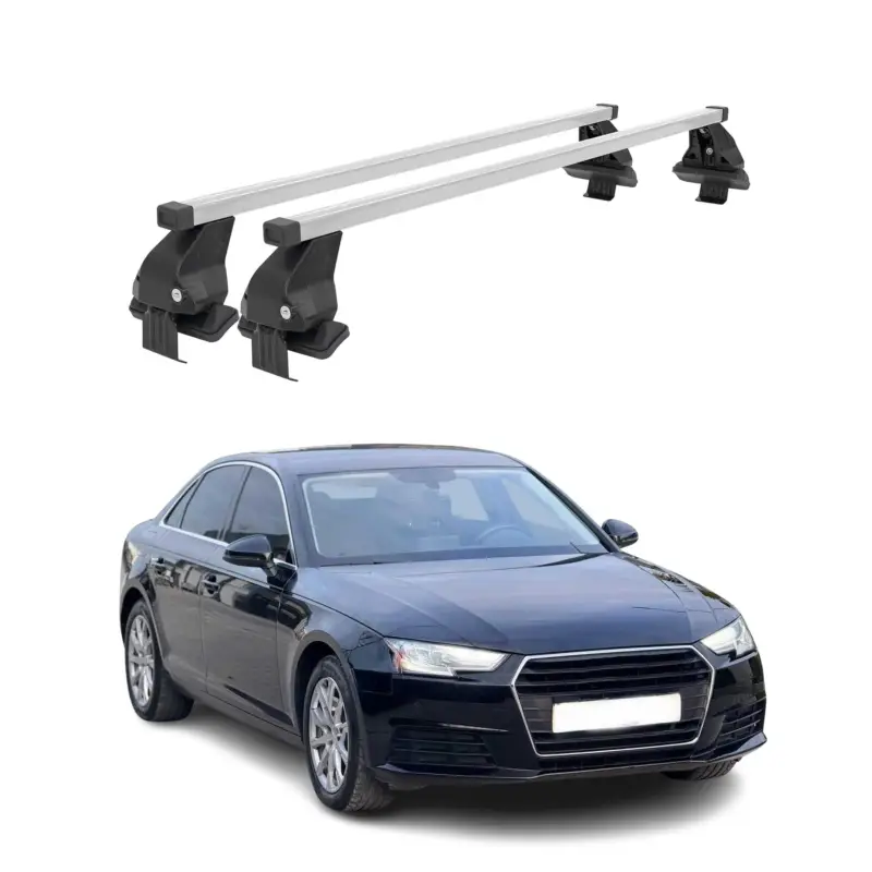 Menabo Dachträger Grundtäger für Audi A4 B9 Limo 2016-2025 50kg Stahl Silber 2x Jetzt Bestellen