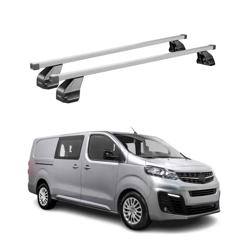 Kracherpreis Menabo Dachträger Grundtäger für Opel E Combo 2019-2026 75kg Stahl Silber 2 tlg
