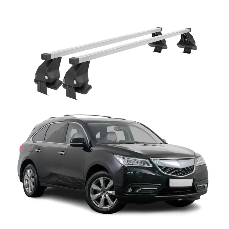 Angebot Menabo Dachträger Grundtäger für Acura MDX 2014-2020 50kg Stahl Silber 2 tlg