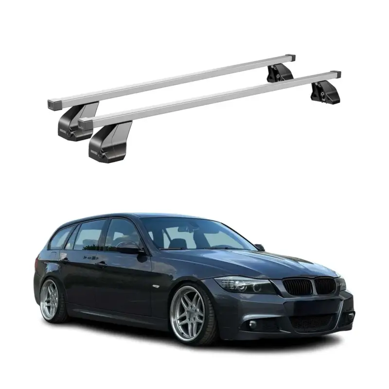 Sonderaktion Menabo Dachträger für BMW 3er E90 E91 E92 Limo Touring Coupe 2004-2013 Stahl