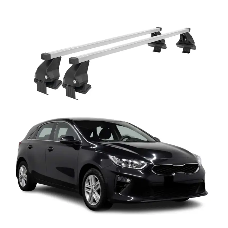 Mega-Angebot Menabo Dachträger Grundtäger für Kia Ceed SportsWagon 2019-2026 50kg Silber 2x