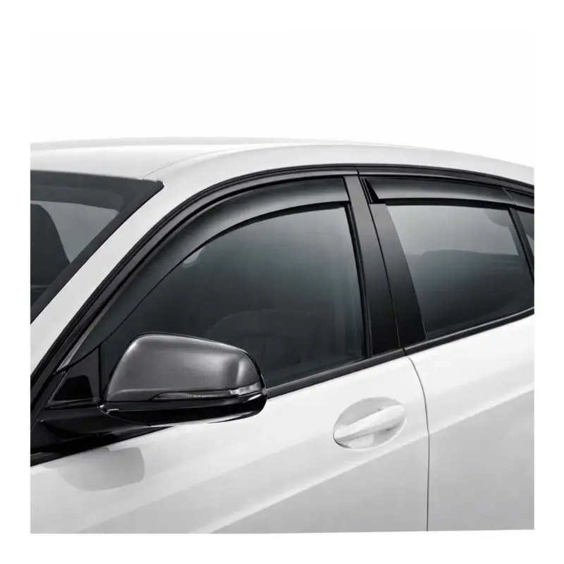 Neuheit Windabweiser Regenabweiser für BMW 1er F40 2019-2024 Dunkel Acryl 4tlg
