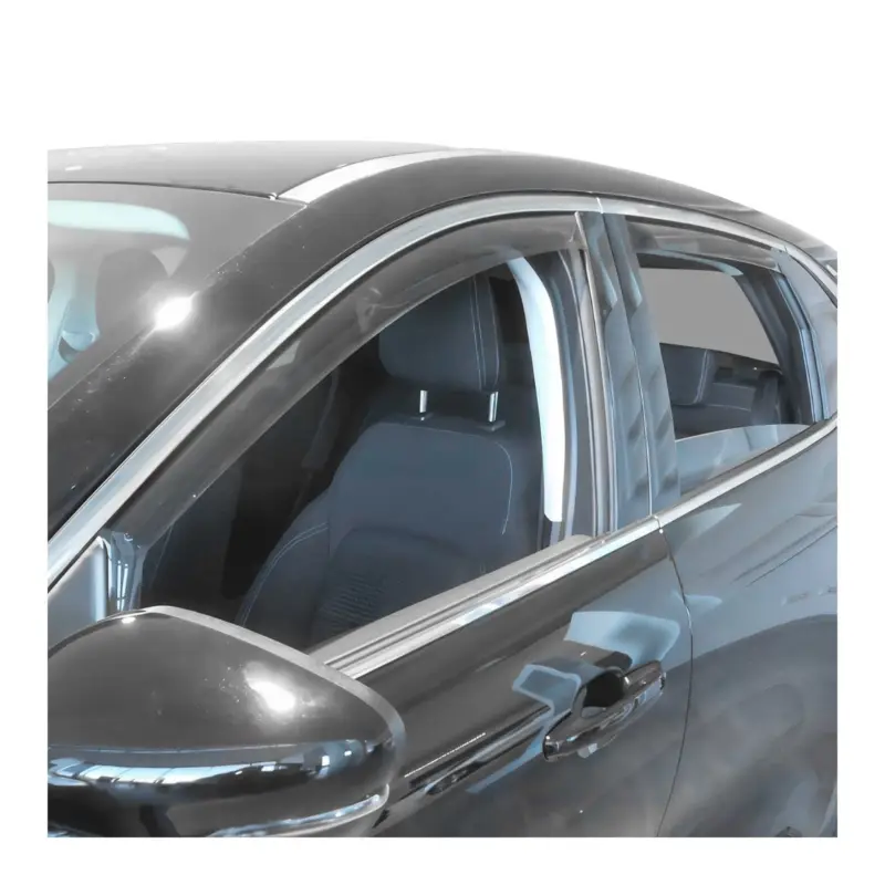 Windabweiser Regenabweiser für Ford Kuga III 2019-2026 Dunkel Acryl 4tlg Wochenendangebot