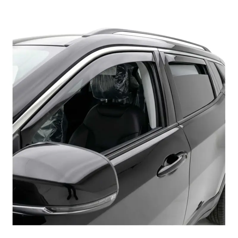 Windabweiser Regenabweiser für Jeep Compass 2017-2025 Dunkel Acryl 4tlg Kracherpreis