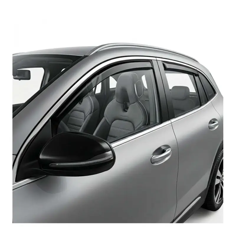 Versand Am Gleichen Tag Windabweiser Regenabweiser für Peugeot 2008 2019-2026 Dunkel Acryl 4tlg
