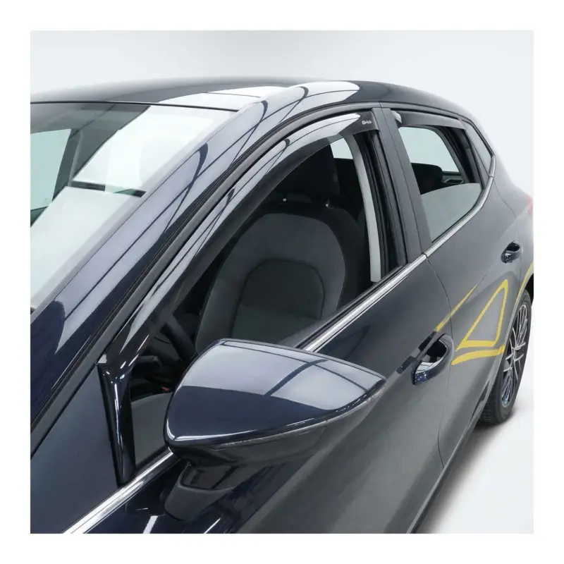 Windabweiser Regenabweiser für Seat Ibiza 2017-2026 Dunkel Acryl 4tlg Markenware