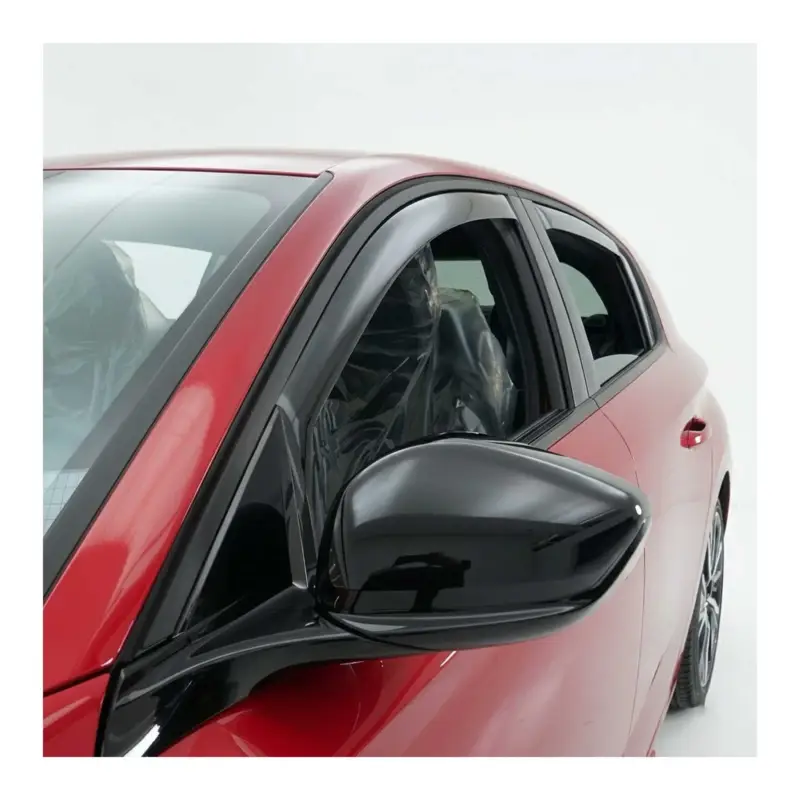 Neue Kollektion Windabweiser Regenabweiser für Peugeot 308 2021-2026 Dunkel Acryl 4tlg