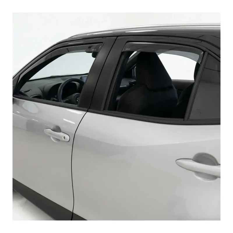 Preiswert Windabweiser Regenabweiser für Toyota Yaris Cross 2021-2026 Dunkel Acryl 4tlg