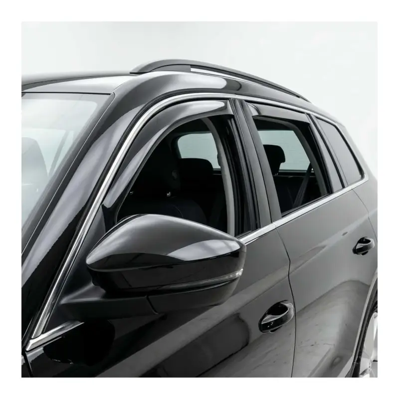 Meistverkauft Windabweiser Regenabweiser für Skoda Kodiaq 2017-2023 Dunkel Acryl 4tlg