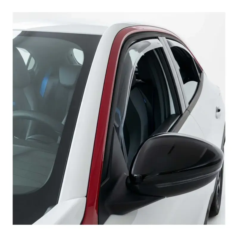 Neue Kollektion Windabweiser Regenabweiser für Opel Mokka B 2021-2026 Dunkel Acryl 4tlg