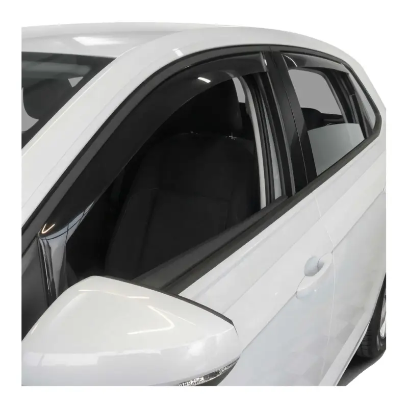 Windabweiser Regenabweiser für VW Polo 2017-2026 Dunkel Acryl 4tlg Knallerangebot
