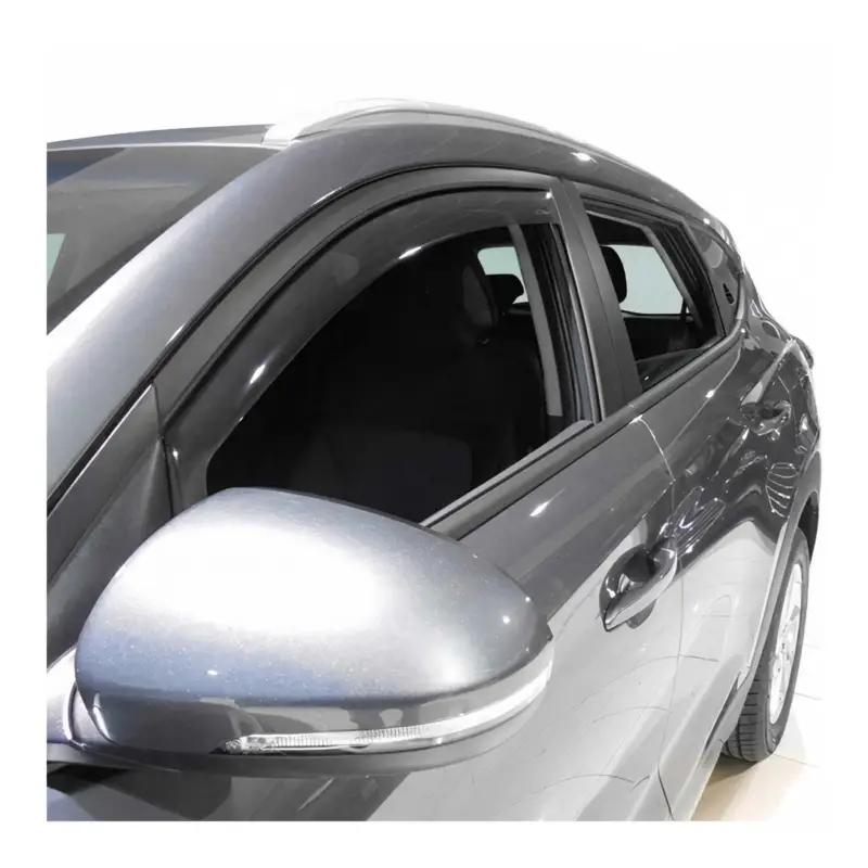 Bestpreis Windabweiser Regenabweiser für Hyundai Tucson 2015-2020 Dunkel Acryl 2tlg