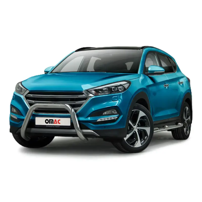 Frontbügel Frontschutzbügel für Hyundai Tucson 2015-2020 mit ABE Silber Kracherpreis