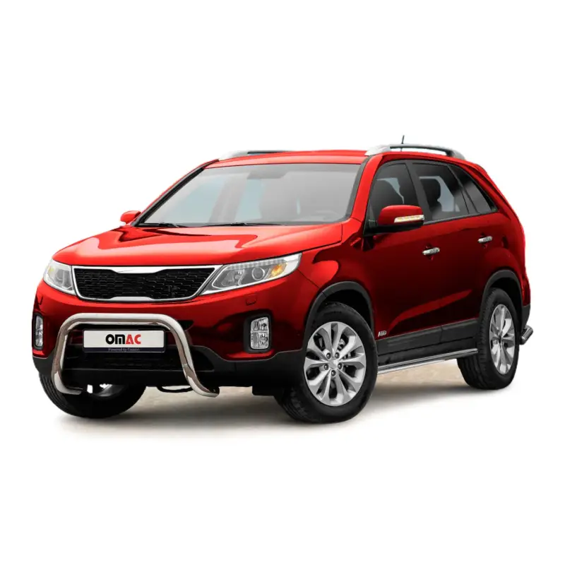 Echt Frontbügel Frontschutzbügel für Kia Sorento 2012-2015 mit ABE Stahl Silber