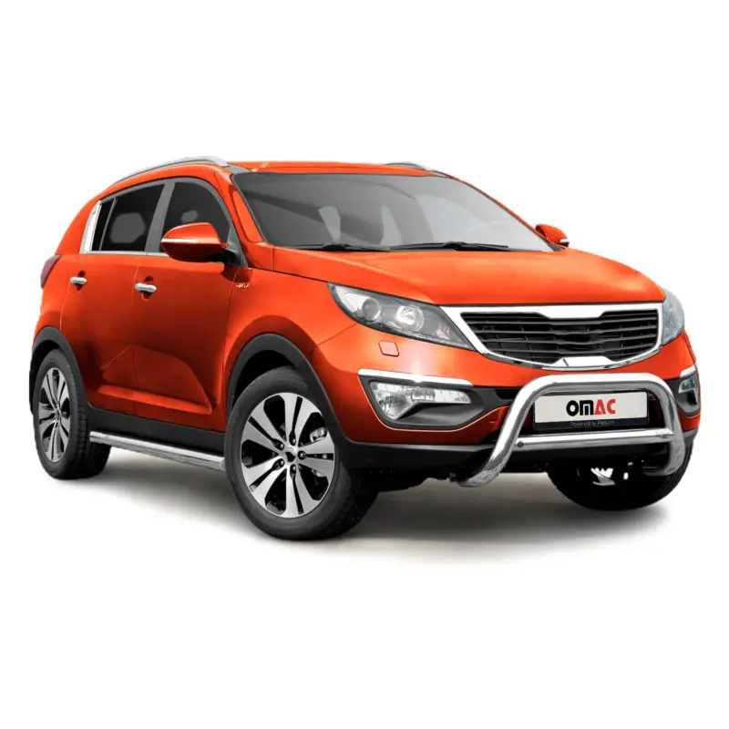 Frontbügel Frontschutzbügel für Kia Sportage 2010-2015 mit ABE Stahl Silber Abverkauf