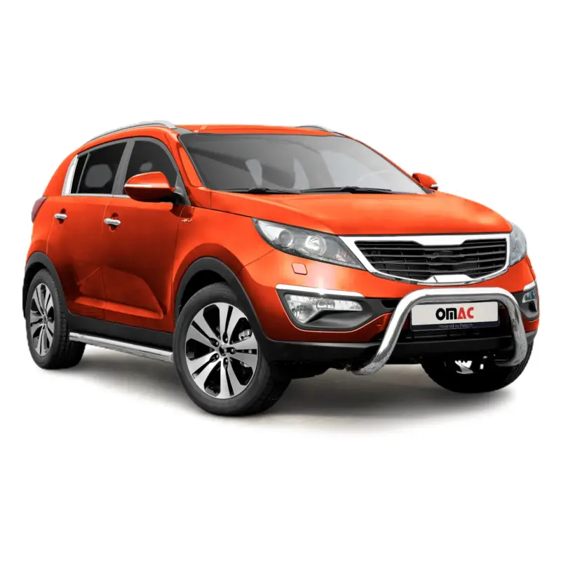 Frontbügel Frontschutzbügel für Kia Sportage 2010-2015 mit ABE Silber Rammschutz Super-Preis