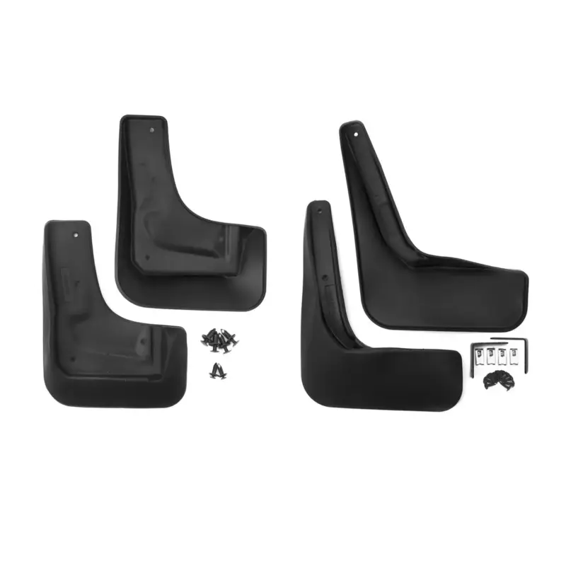 Schmutzfänger Spritzschutz Kotflügel für Mazda 6 2010-2012 Kunststoff Schwarz 4x Neue Ware