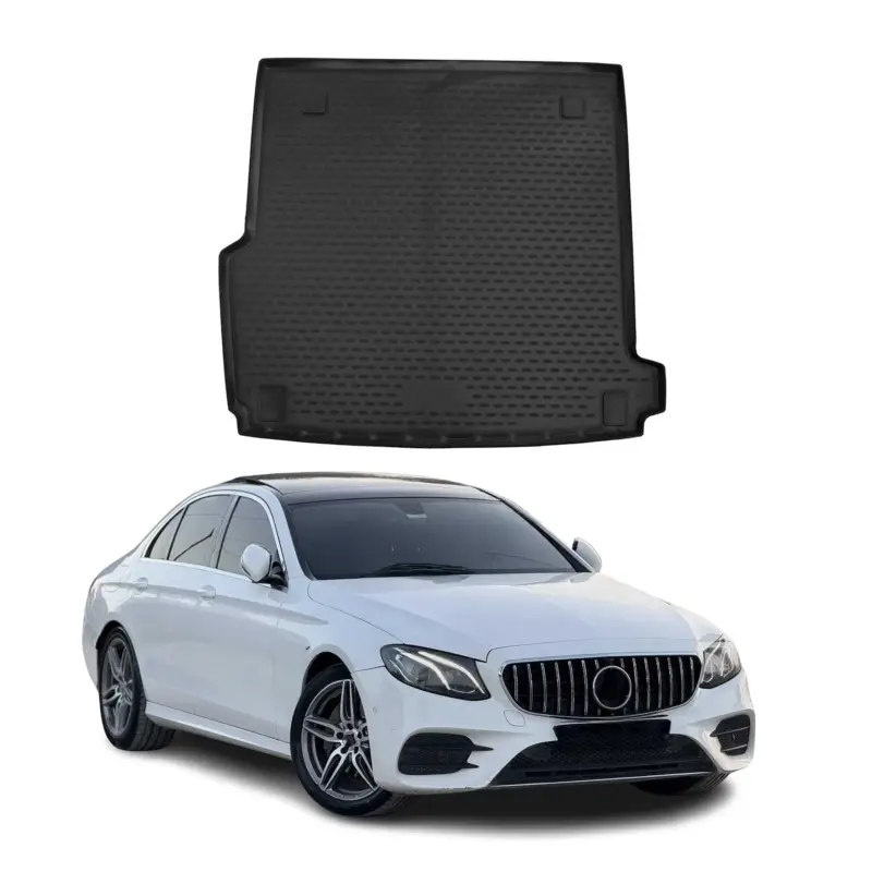 Kofferraummatte Kofferraumwanne für Mercedes E Klasse W213 S213 2016-2024 Gummi Schnäppchen