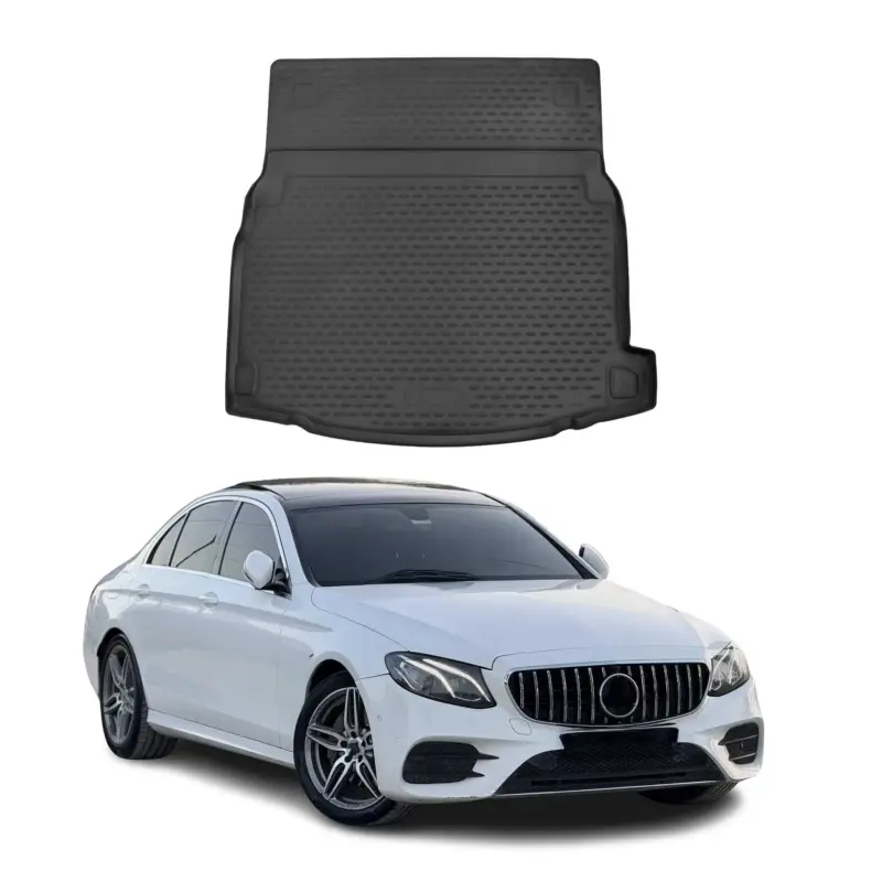 Kracherpreis Kofferraummatte Kofferraumwanne für Mercedes E Klasse W213 2017-2023 Gummi TPE