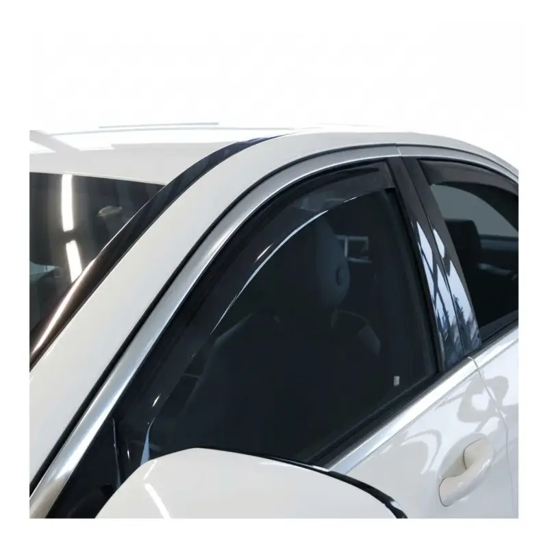 Windabweiser Regenabweiser für Mercedes E Klasse W213 S213 Dunkel Acryl 2tlg Billig