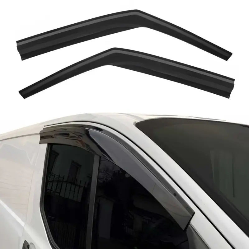 2x Windabweiser Regenabweiser für Mercedes Sprinter W901 VW Volt Acryl Dunkel Begrenztes Angebot