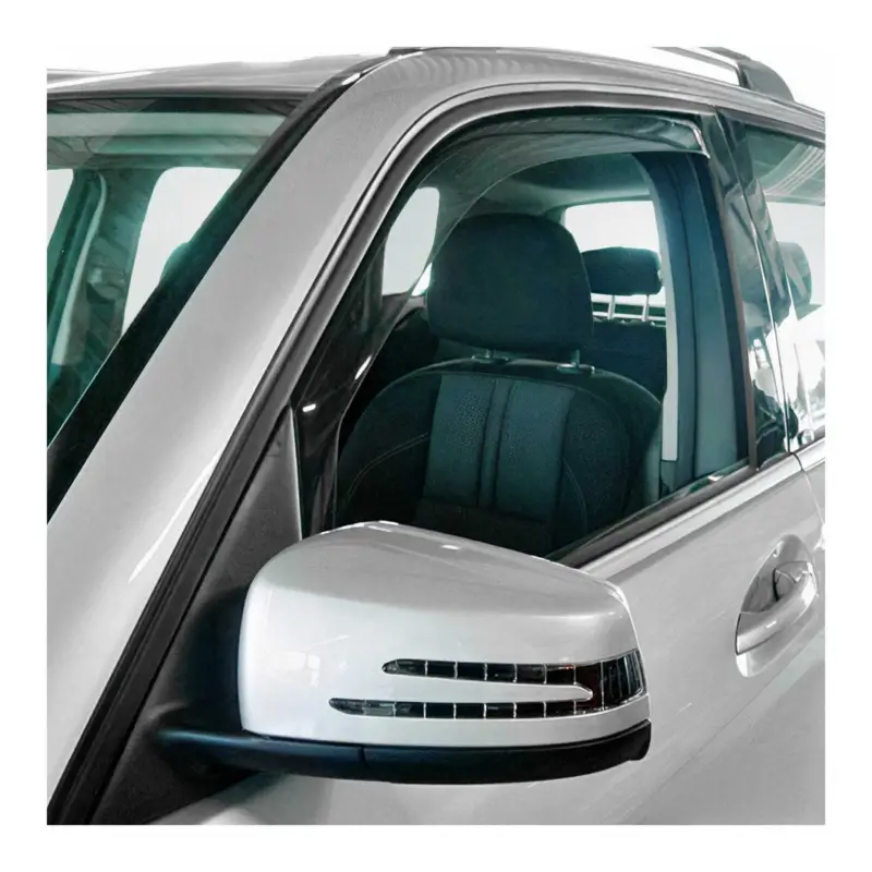 Top-Angebot Windabweiser Regenabweiser für Mercedes GLK 2008-2015 Dunkel Acryl 2tlg