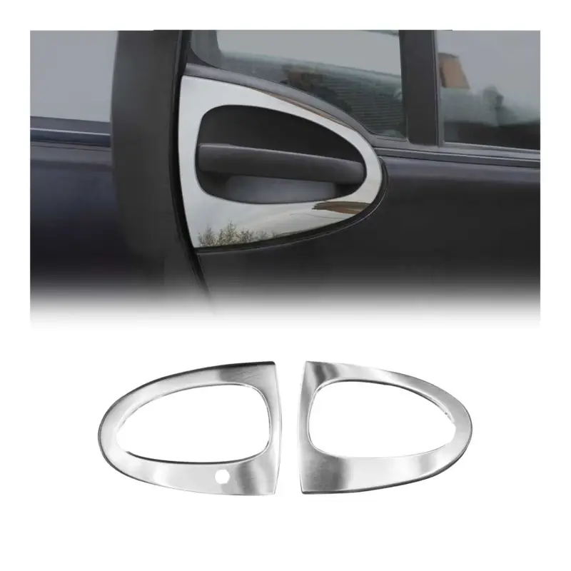 Türgriff Blende Chrom für Smart ForTwo 2007-2015 Gebürstet Silber 2tlg Neue Kollektion