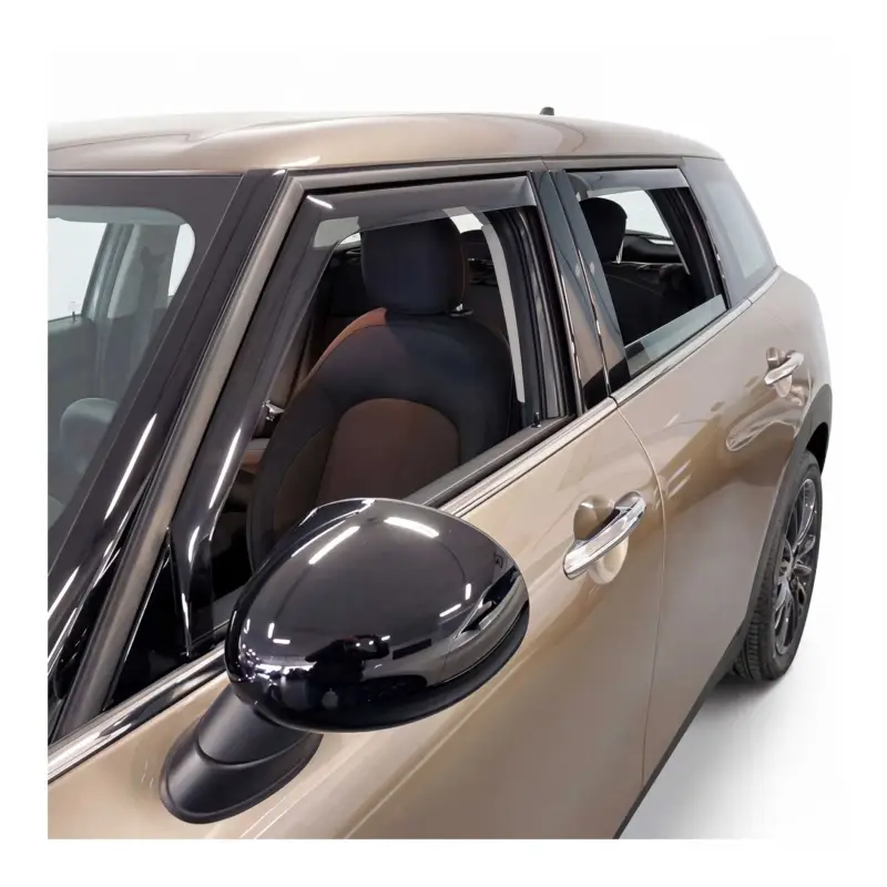 Windabweiser Regenabweiser für Mini Clubman F54 2015-2024 Dunkel Acryl 4tlg Begrenztes Angebot