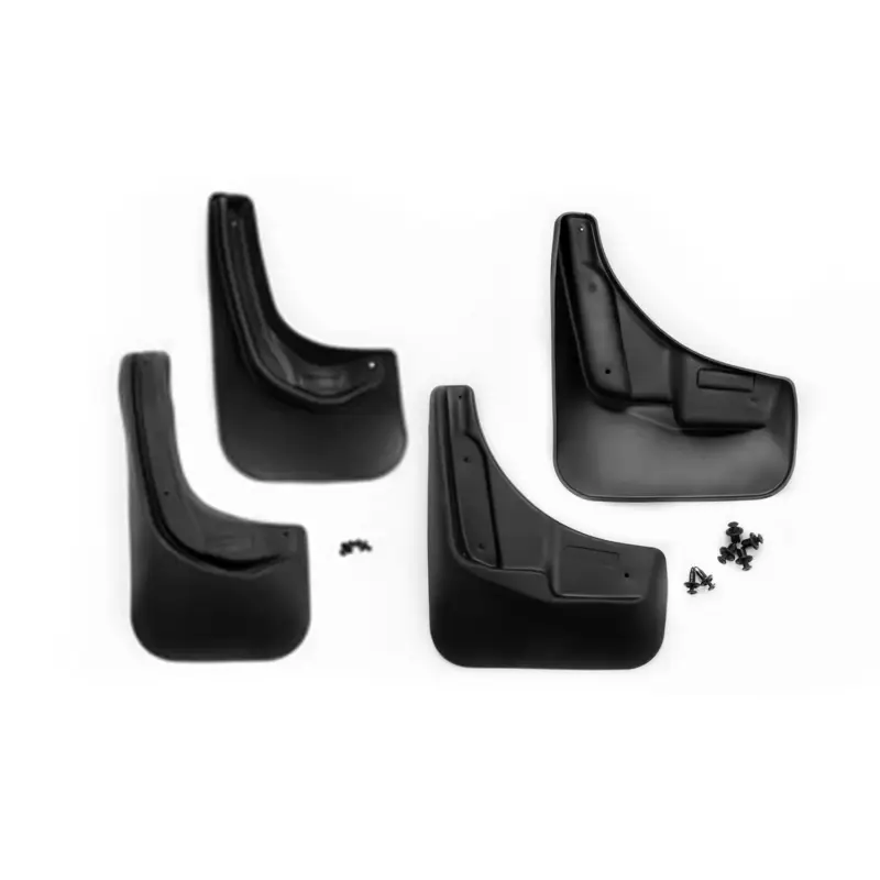 Schmutzfänger Kotflügel für Mitsubishi Outlander XL 2010-2012 ABS Schwarz 4x Neuheit