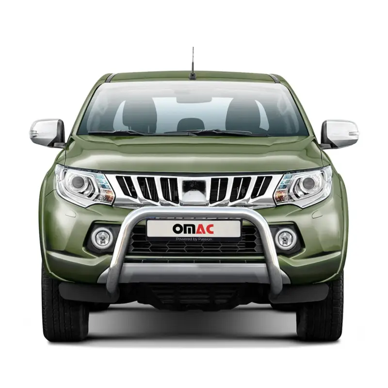 Frontbügel Frontschutzbügel für Mitsubishi L200 2015-2022 mit ABE Silber Abverkauf