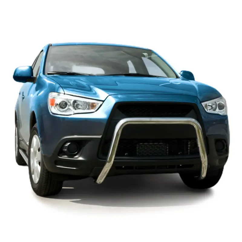 Sonderaktion Frontbügel Frontschutzbügel für Mitsubishi ASX 2010-2013 mit ABE Silber