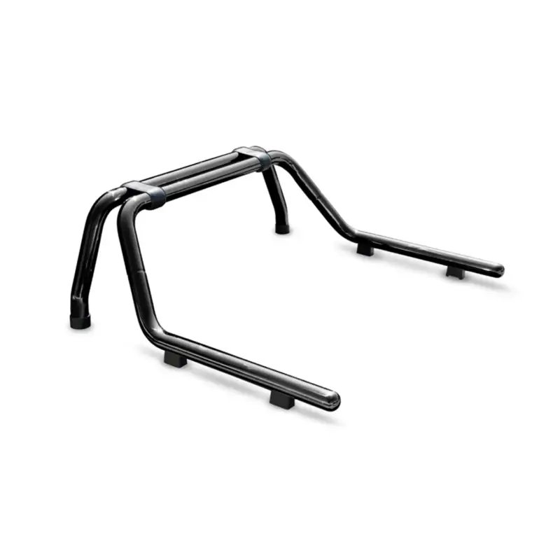 Überrollbügel Rollbar für Nissan Navara D40 2004-2015 Gefärbten Stahl Schwarz Beliebt