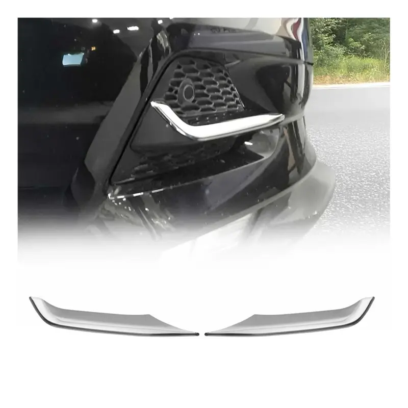 Abverkauf Nebelscheinwerfer Rahmen Chrom für Nissan Qashqai J11 2017-2021 Edelstahl 2x