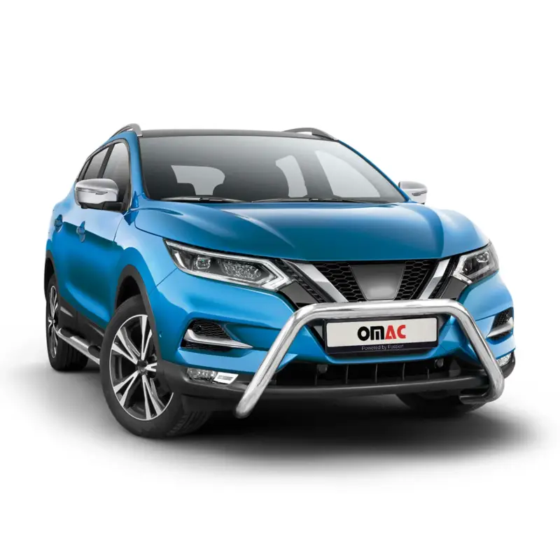 Edelstahl Frontbügel Frontschutzbügel Rammschutz für Nissan Qashqai mit ABE Highlight