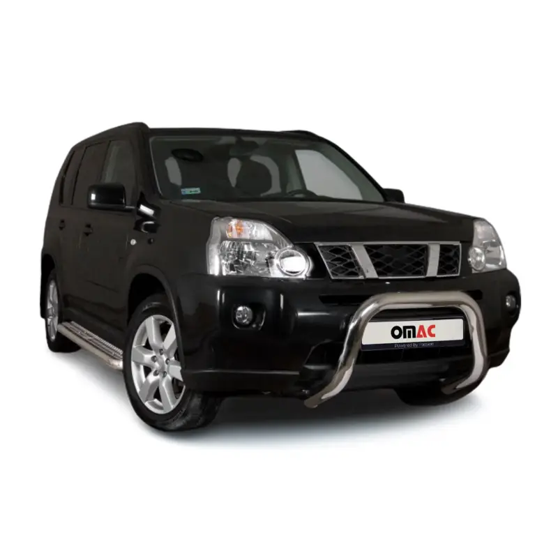 Frontbügel Frontschutzbügel für Nissan X-Trail 2010-2014 mit ABE Stahl Silber Preiswert