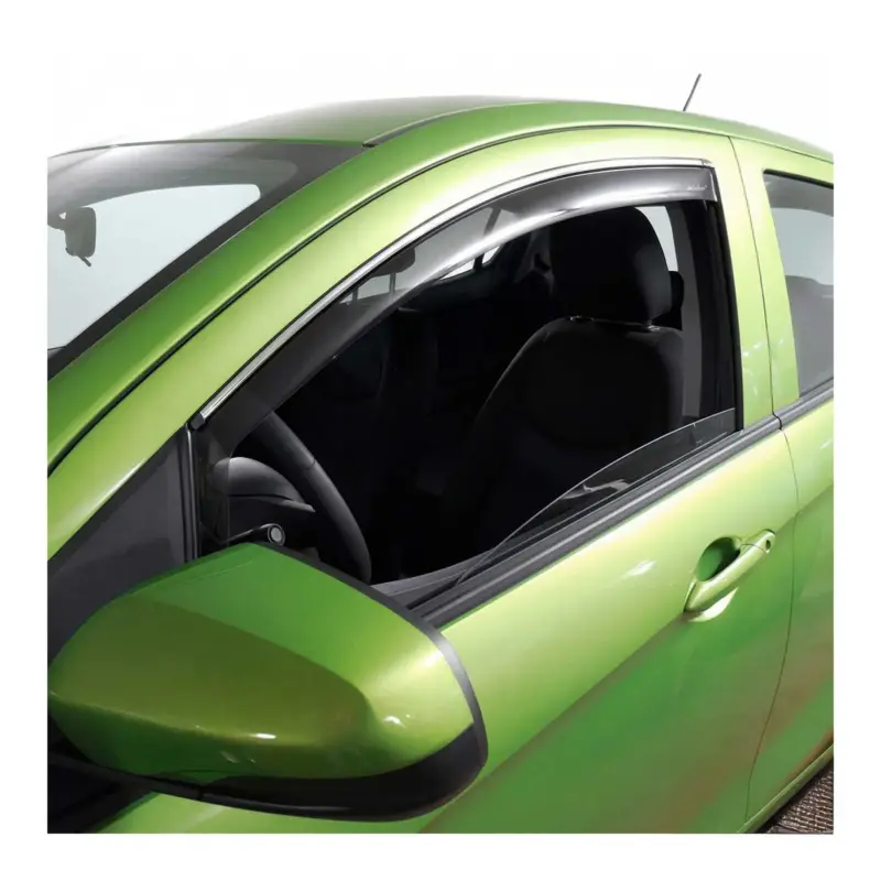 Geprüft Windabweiser Regenabweiser für Opel Karl 2015-2019 Dunkel Acryl 2tlg