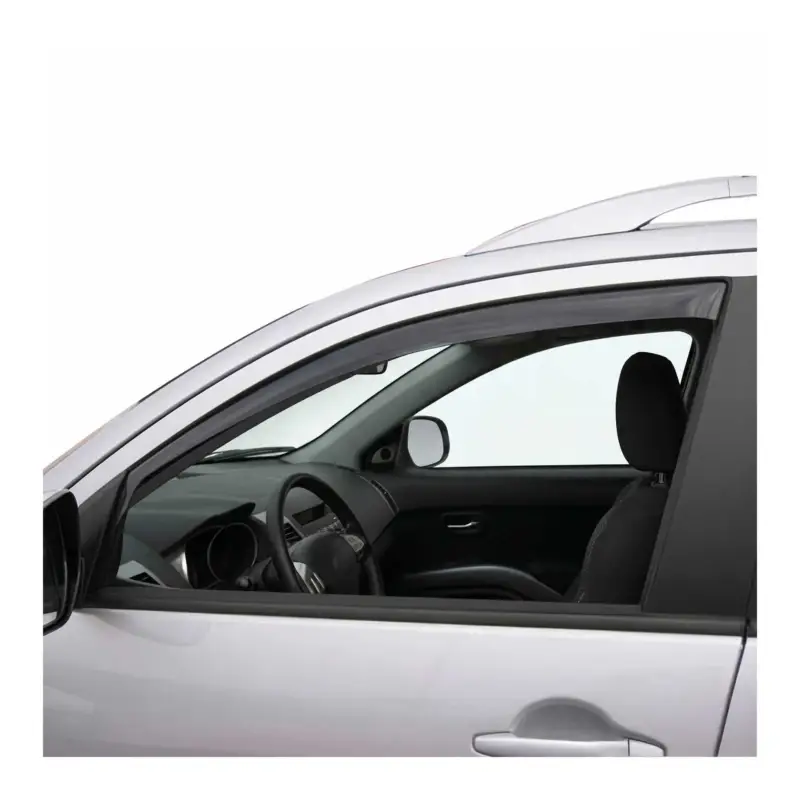 Windabweiser Regenabweiser für Skoda Roomster 2006-2015 Dunkel Acryl 2tlg Neuheit